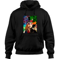 Hoodies Classiques Collage de Personnages de Johnny Depp pour Unisexe — Sweats à capuche pour hommes