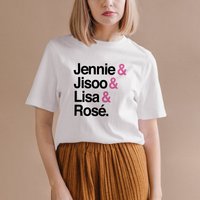 Jennie Kim Kpop Lover T Shirt for Men — Mens T Shirts