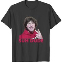 T-shirt Suh Dude pour hommes en noir