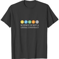 T-shirt Science N'est Pas Une Conspiration Libérale Pour Hommes