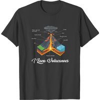 T-shirt Volcano Lover Géologie pour Hommes