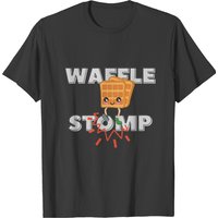 T-shirt Waffle Stomp pour hommes - Noir