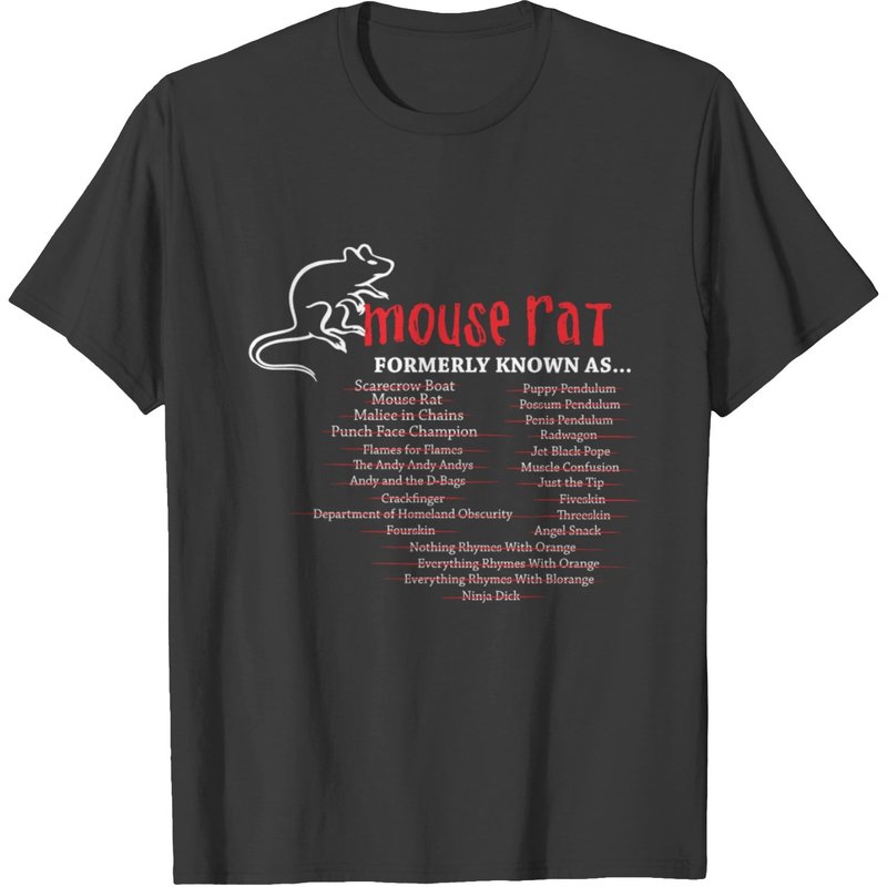Mouse - T-shirt Mouse Rat Anciennement Connue Comme Crackfinger pour Hommes — T-shirts pour hommes