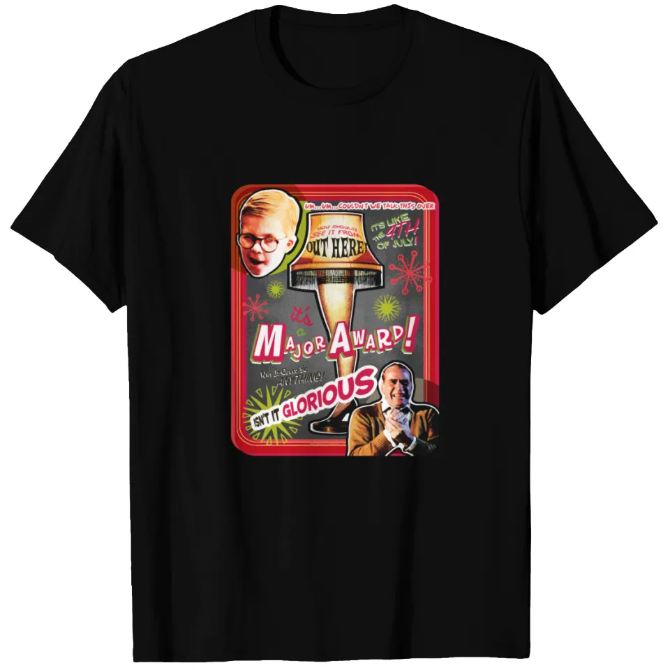 A Christmas Story Glorious Major Award Men's T-Shirt — Mens T Shirts