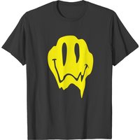 T-shirt Melting Acid Smiley Face pour hommes — T-shirts pour hommes