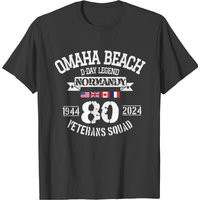 T-shirt D-Day Omaha 80e anniversaire pour hommes — T-shirts pour hommes