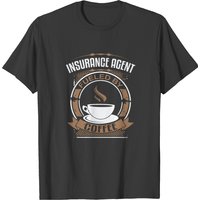 T-shirt Agent d'Assurance Café pour Hommes — T-shirts pour hommes