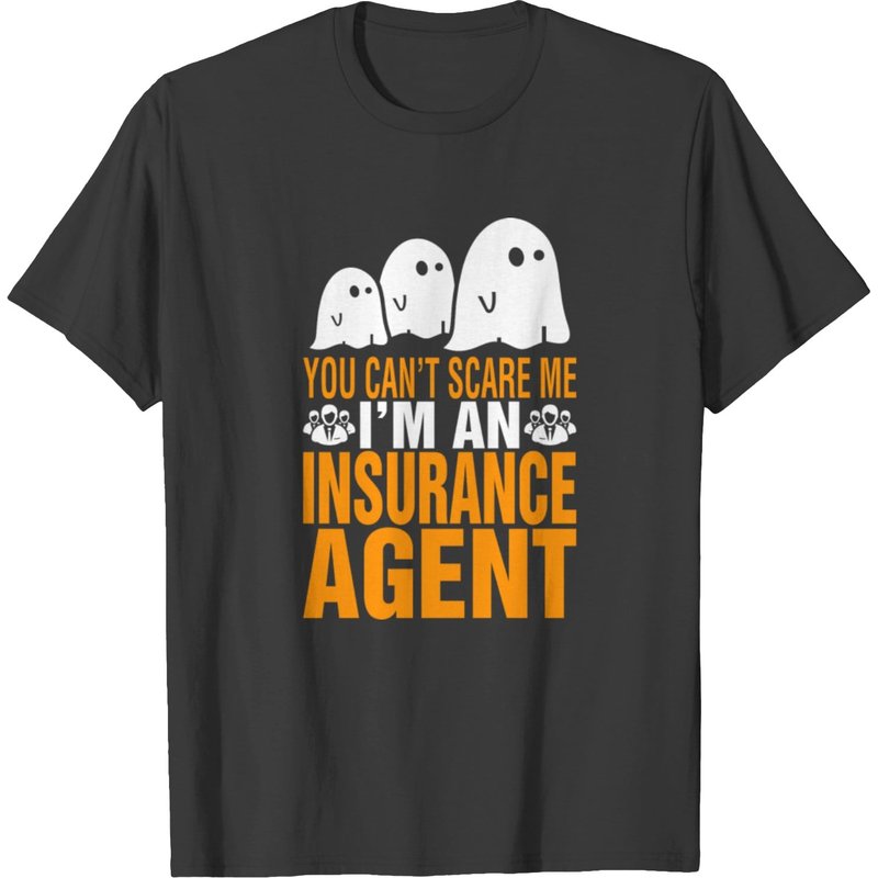 Vous ne pouvez pas me faire peur, je suis agent d'assurance T-shirt Halloween — T-shirts pour hommes