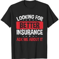 T-shirt Inurance Broker Ask Me Agent pour hommes — T-shirts pour hommes