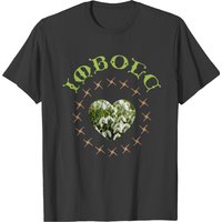 Imbolc With Heart Made Of Snowdrops Men's T-Shirt — Mens T Shirts