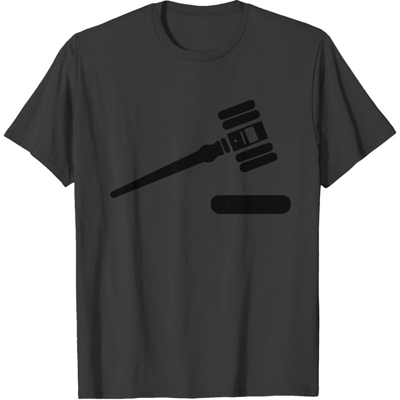 T-shirt Gavel Judge Mallet Maul 1c pour hommes — T-shirts pour hommes