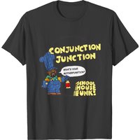 T-shirt School House Funk pour hommes en noir