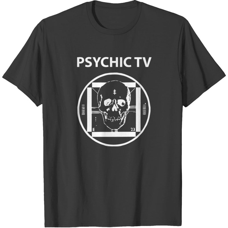 T-shirt pour hommes Psychic TV en noir — T-shirts pour hommes