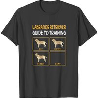 T-shirt Guide d'Entraînement pour Labrador Jaune pour Hommes — T-shirts pour hommes