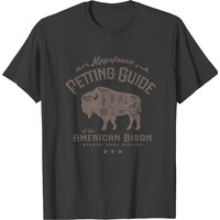 Guide de Caresse de Bison T-shirt Original Bear & Blue pour Hommes — T-shirts pour hommes