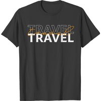 T-shirt d'Aventure de Voyage pour Hommes
