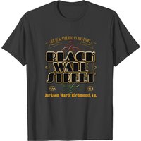 Black Wall Street - Jackson Ward Richmond, Va. T-shirt pour hommes — T-shirts pour hommes