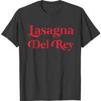T-shirt Lasagna Del Rey pour hommes en noir