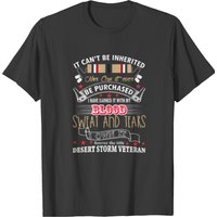 T-shirt pour hommes en l'honneur des vétérans de Desert Storm