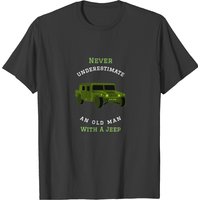 T-shirt I Love My Jeep Old Man pour hommes