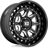 XD Series XD866 Outlander Gloss Black Milled Wheels 20x10 5x127 — Wheels & Rims