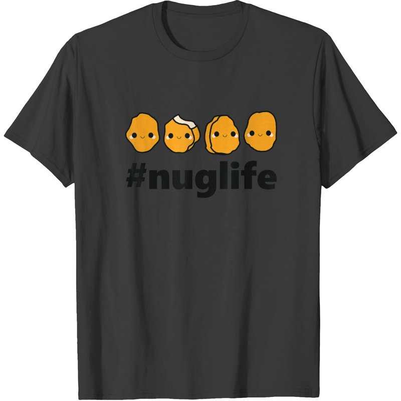 T-shirt Cool Nug Life Chicken Nugget pour hommes
