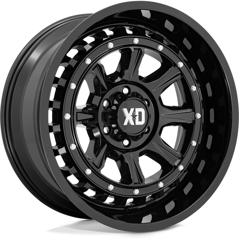 XD Series XD866 Outlander Gloss Black 20x10 Rims - 5x127 Bolt Pattern — Wheels & Rims