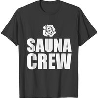 T-shirt Sauna Crew pour hommes - Noir