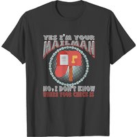T-shirt humoristique Oui, je suis votre facteur pour hommes