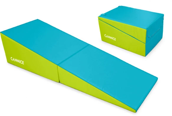 Folding Incline Mat for Gymnastics 200 x 70 x 48 cm