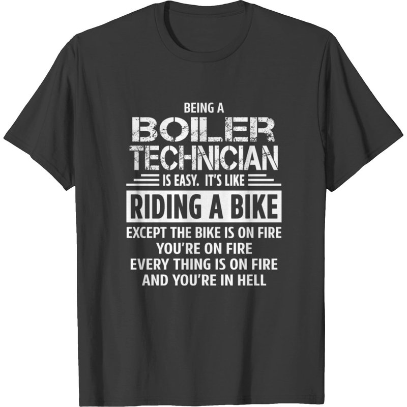 T-shirt Technicien de chaudière pour hommes — T-shirts pour hommes