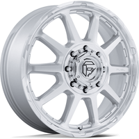 Roues Fuel D912 Circuit Dually Machined Silver - 20x8.5 - 8x200 — Roues et jantes