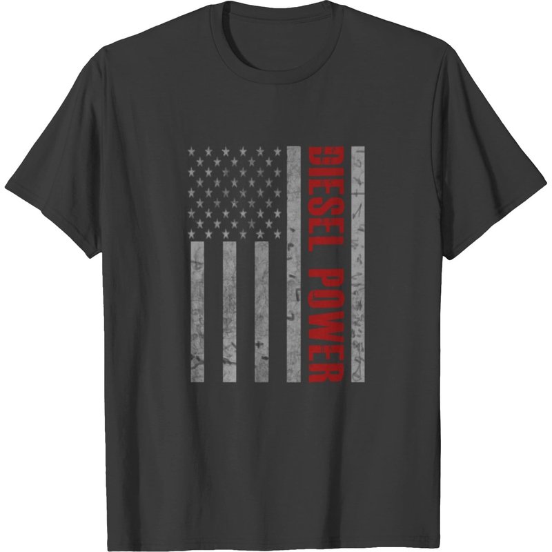 T-shirt Diesel Power Vintage Flag pour hommes