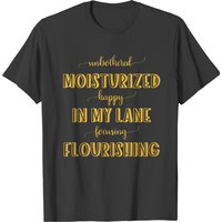 T-shirt Unbothered Happy In My Lane Focusing pour hommes — T-shirts pour hommes