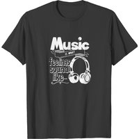T-shirt Musique Est Ce Que Les Sentiments Ont L'air Pour Hommes
