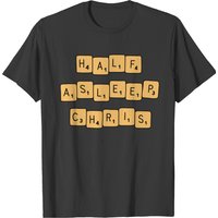 T-shirt pour hommes Half Asleep Chris en noir