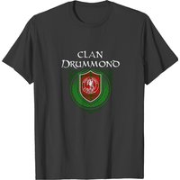 T-shirt avec insigne écossais du clan Drummond pour hommes — T-shirts pour hommes