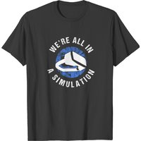 T-shirt Simulation de Théorie du Complot pour Hommes