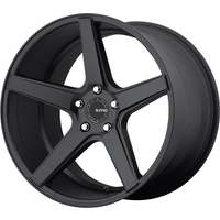 Roues KMC KM685 District Satin Black 22x10.5 5x120 20 Offset — Roues et jantes