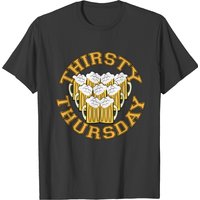 T-shirt Thirsty Thursday.png pour hommes en noir