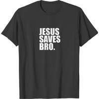 T-shirt Jésus Sauve Bro Foi Chrétienne Pray On It pour Hommes — T-shirts pour hommes