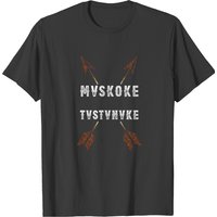 T-shirt Muscogee Warrior - Fierté amérindienne pour hommes