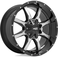 Moto Metal MO970 Gloss Black Machined Wheels - 20x9 - 6x135 — Wheels & Rims