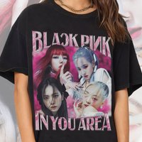 T-shirt noir Lalisa Lisa pour hommes — T-shirts pour hommes