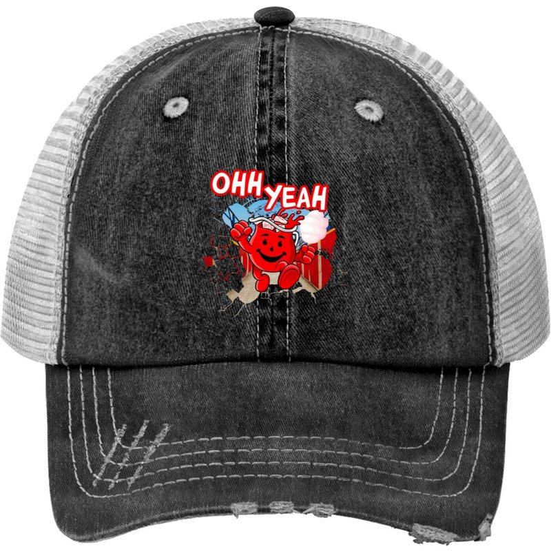 Casquette Trucker Ohh Yeah Kool Aid Man — Casquette de baseball