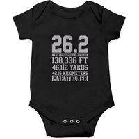 Marathon Onesies - Cadeau de 26,2 Miles pour Bébés Coureurs