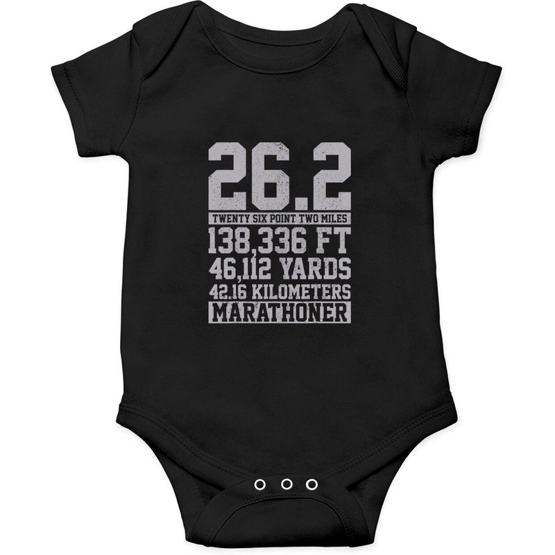 Marathon Onesies - 26.2 Miles Running Gift for Babies — Baby Onesies