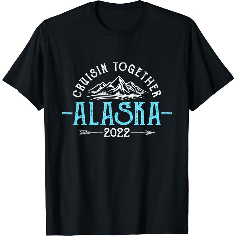 Matching Family Friends Alaska Cruise 2022 Men's T-Shirt — Mens T Shirts