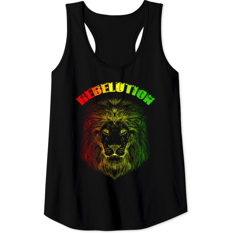 Débardeur Rebelution Lion pour hommes - Cadeau Reggae — T-shirts pour hommes