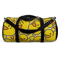 Duck Print Duffle Bag